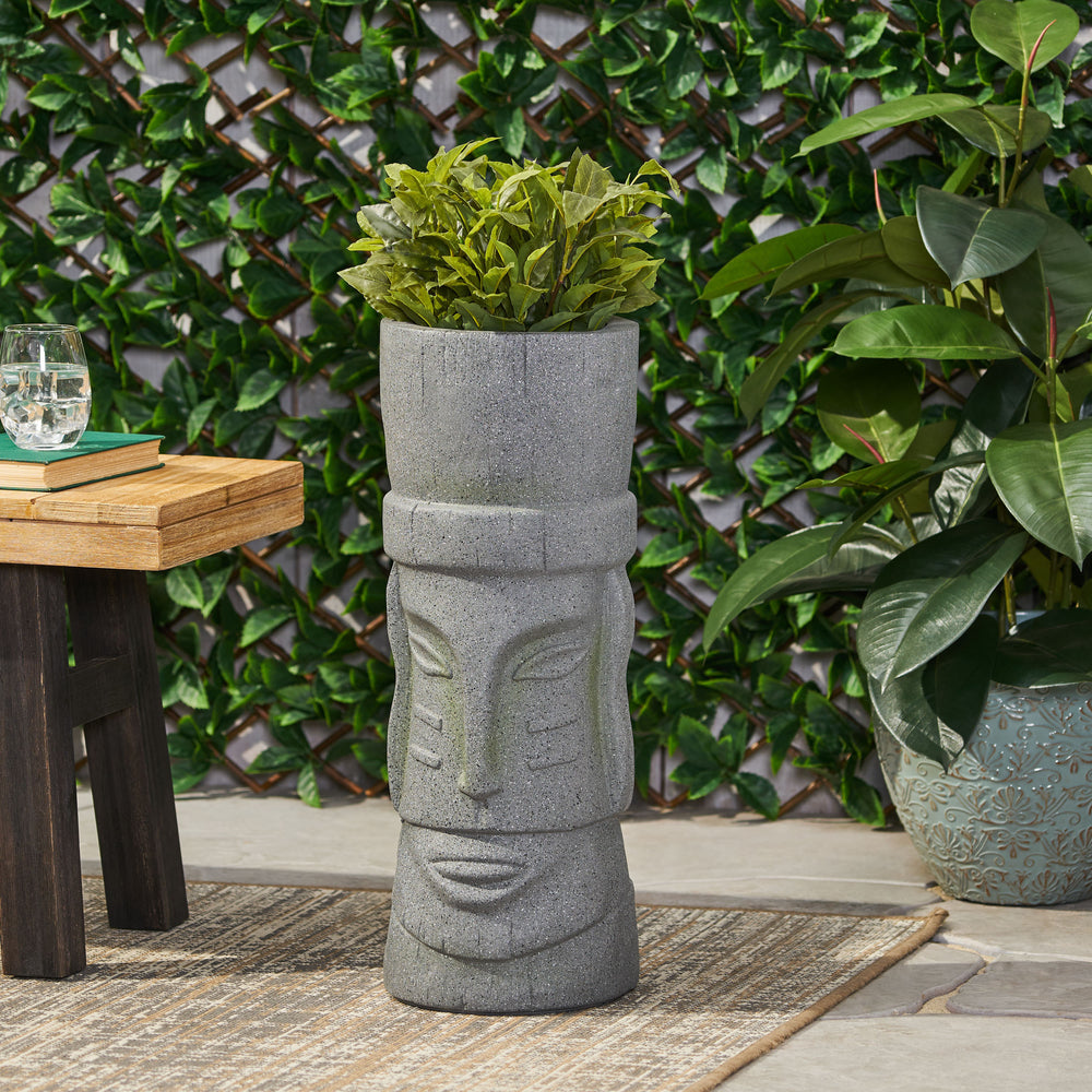 Classic Flower Planter with Magnesium Oxide Material Media 2