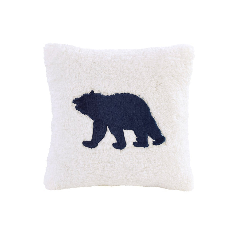 Full/Queen Plush to Sherpa Down Alternative Comforter Set Media 5