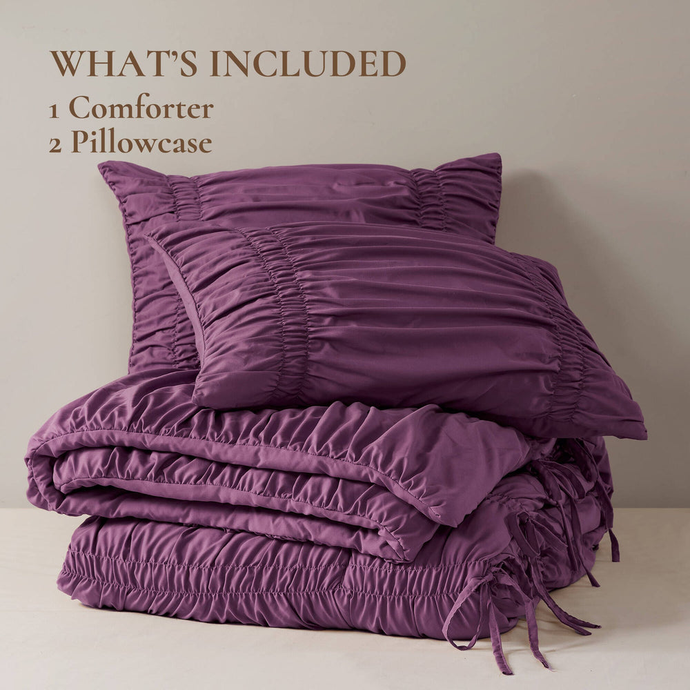 2PCS Twin/Twin XL Comforter Set Media 6