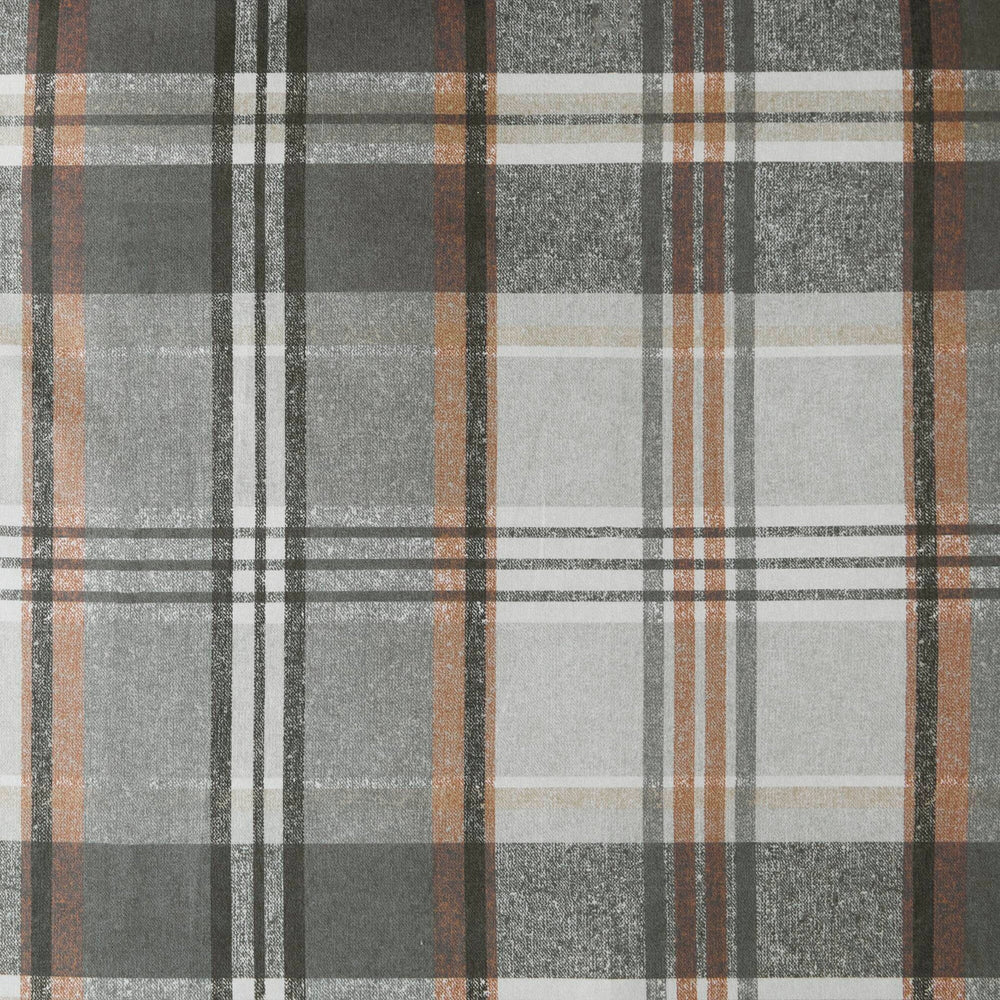 3PCS Full/Queen Plaid Duvet Cover Set Media 9
