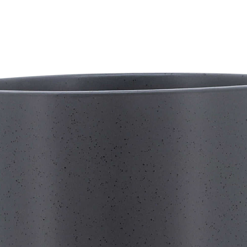 8' PLANTER W/ WOOD STAND, MATTE GRAY Media 7