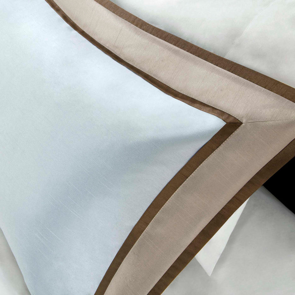7 Piece Comforter Set Blue Queen Media 9
