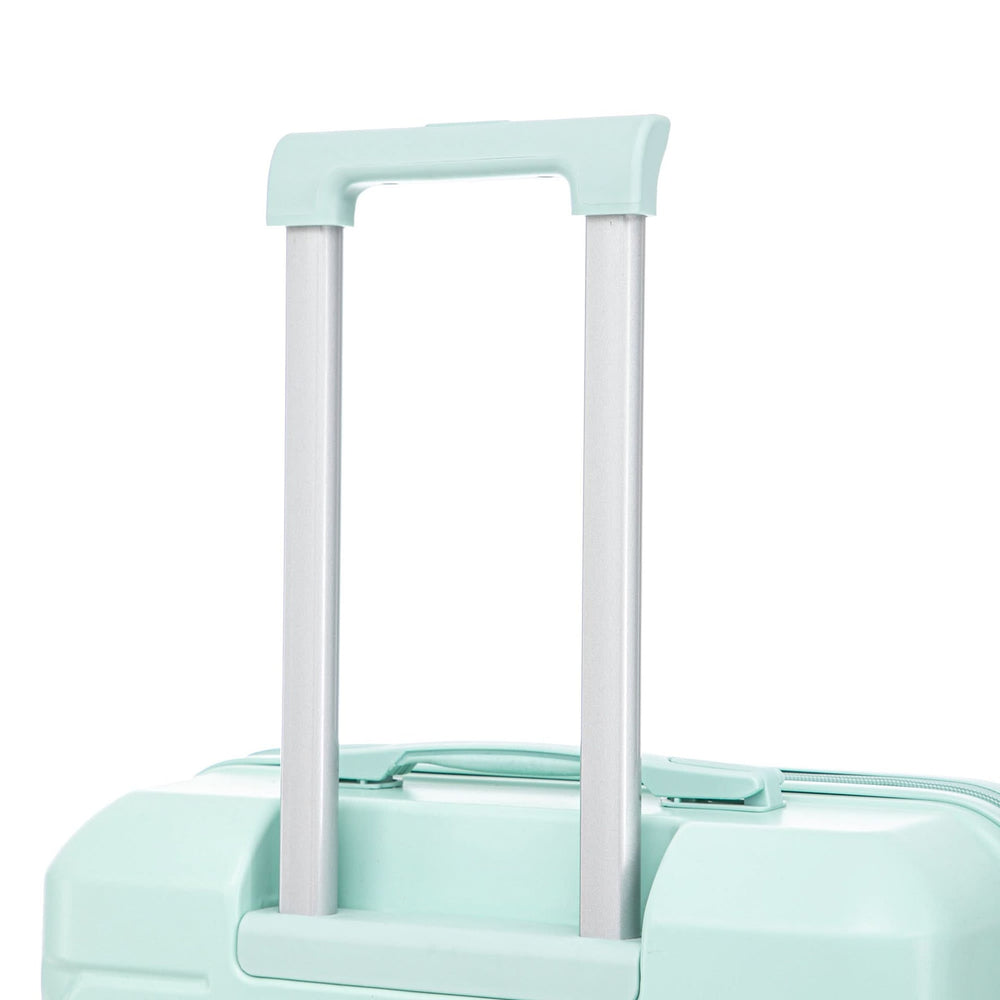 ABS Spinner Luggage Mint Green Durable 3 Piece Set & Combination Lock Media 13