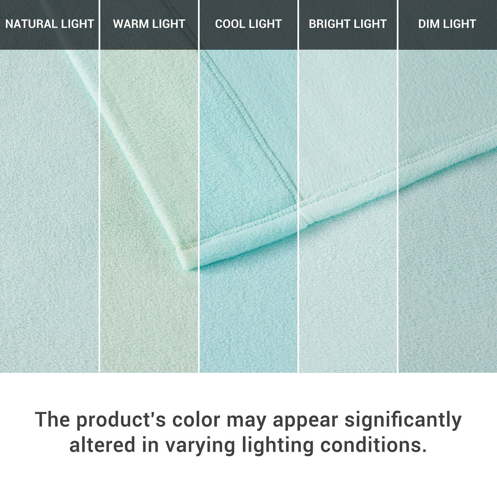 4 PCS Cal King Sheet Set Aqua Media 5