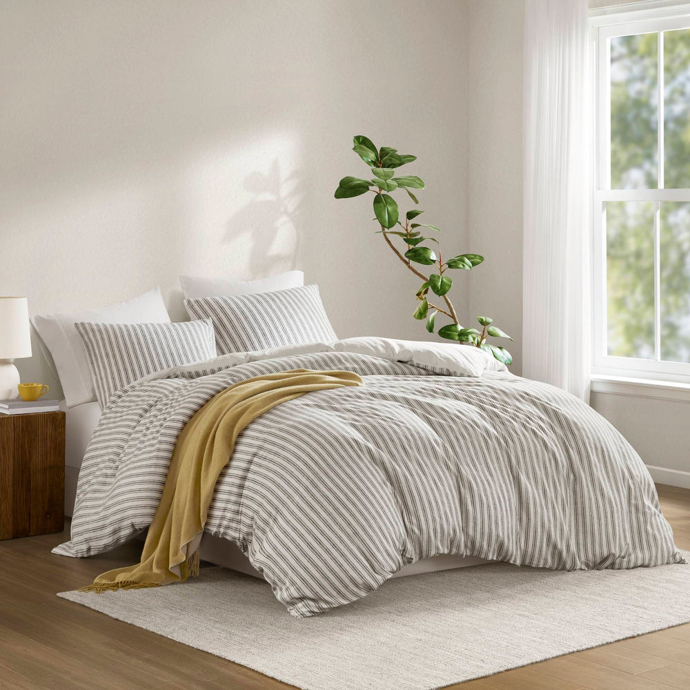 3 PCS King Duvet Set Tan Media 1