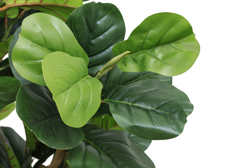 7FT Tall Artificial Banyan Tree Silk Plant – Large Faux Greenery with Natural Look Leaves for Indoor Outdoor Home Office Decoration, Potted Fake Tree, 1pc/set Media 6