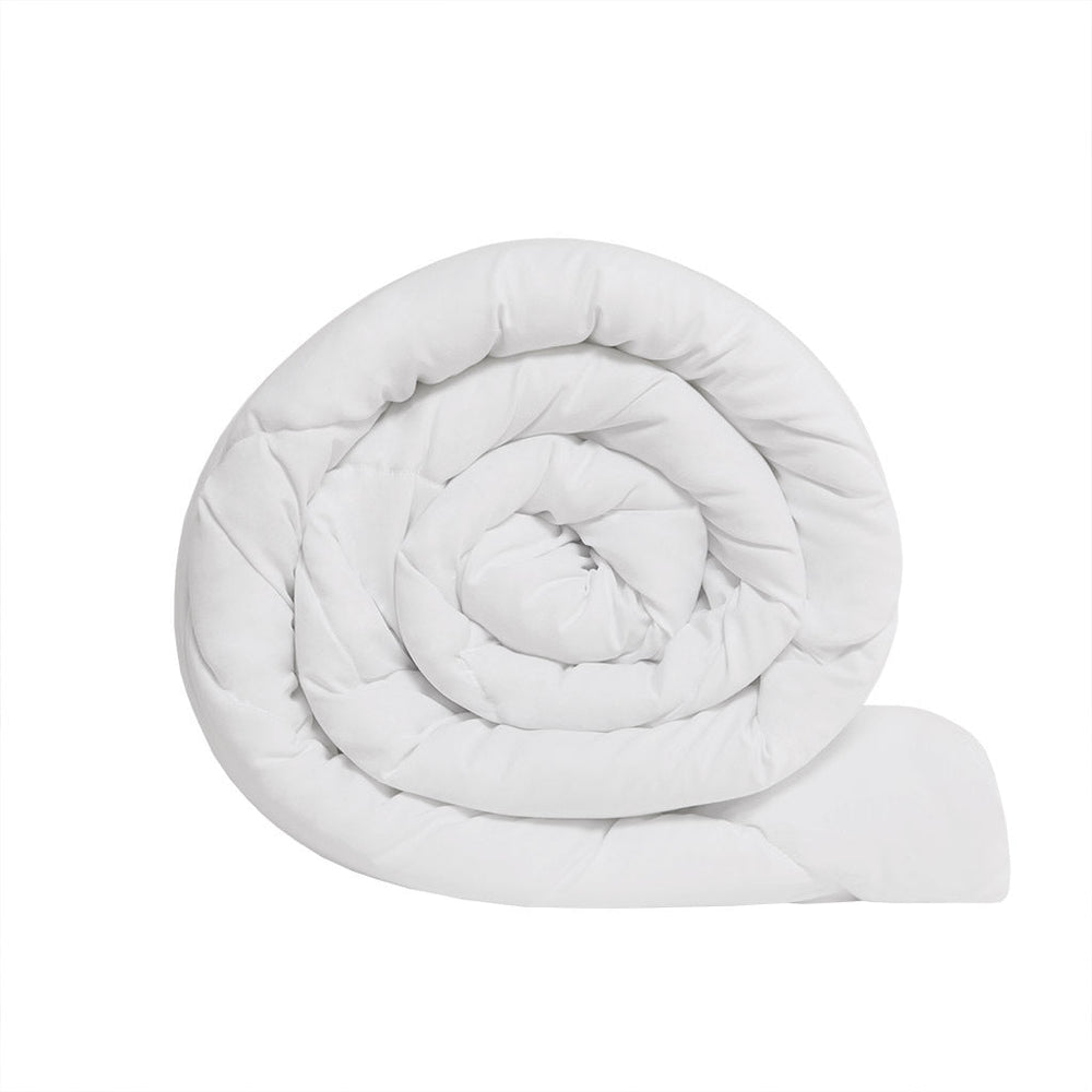 Oversized Down Alt Comforter with HeiQ Smart Temp Treatment White King/Cal King Media 13