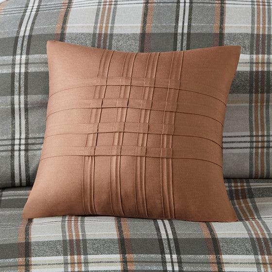 Full/Queen Plaid Comforter Set Media 5
