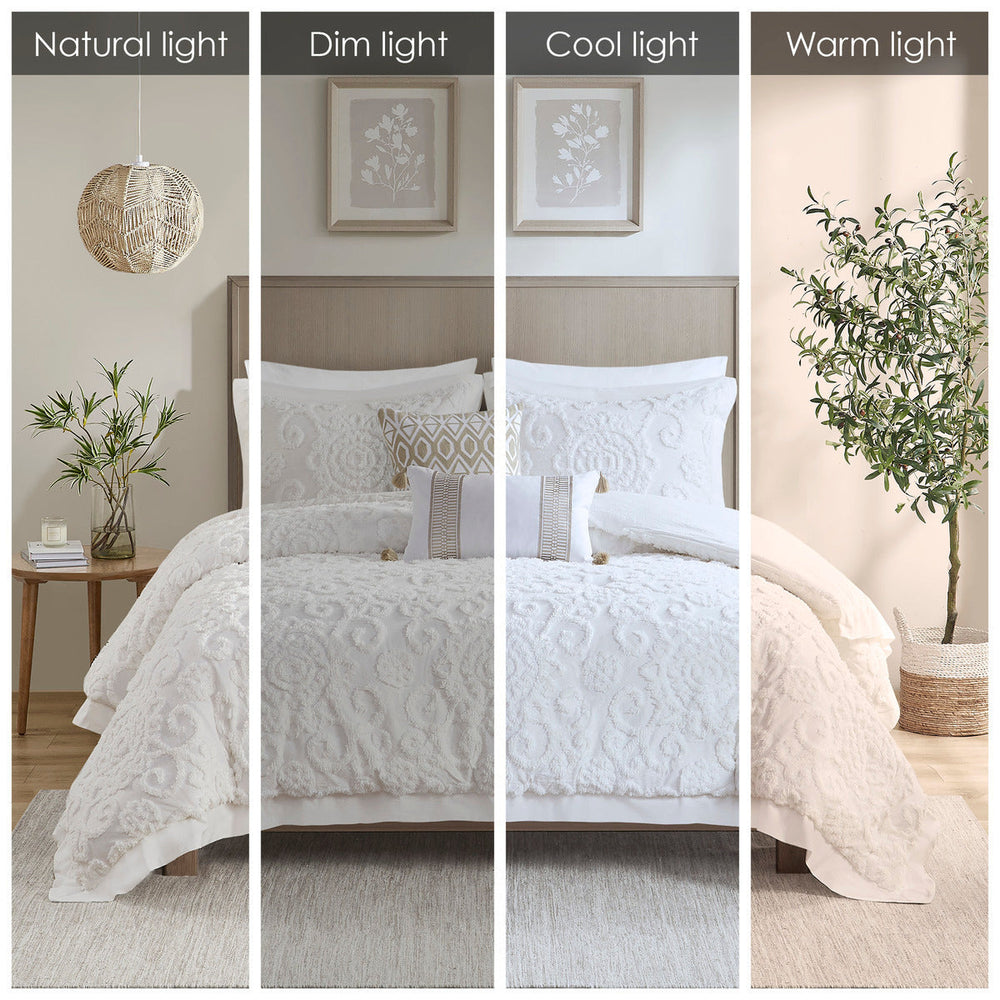 Duvet Mini Set Ivory Full/Queen Media 15
