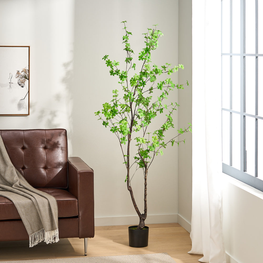 180CM ARTIFICIAL DISC LEAF TREE Media 4