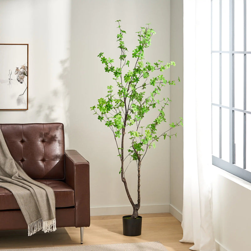 180CM ARTIFICIAL DISC LEAF TREE