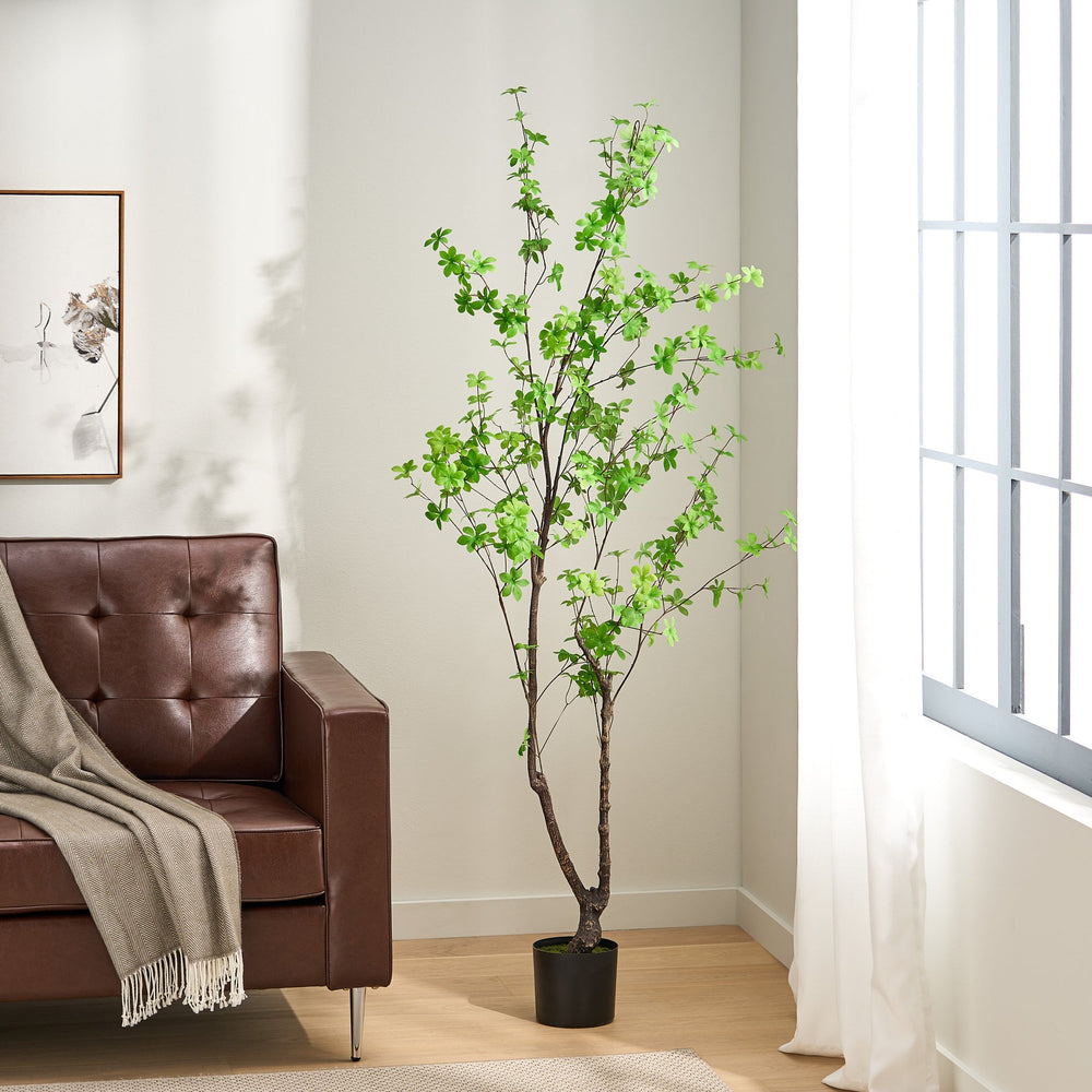 180CM ARTIFICIAL DISC LEAF TREE Media 4
