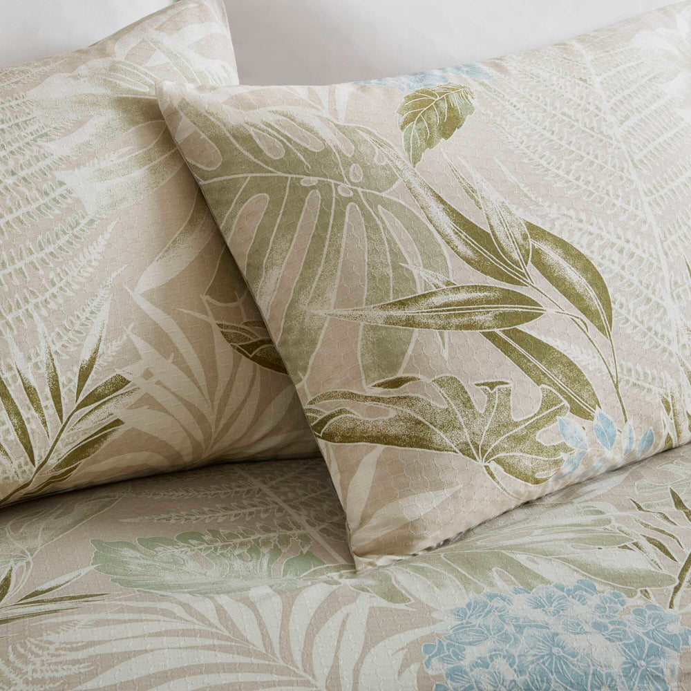 5-Piece King/Cal Kinge Cotton Duvet Cover Set with Throw Pillow Media 6
