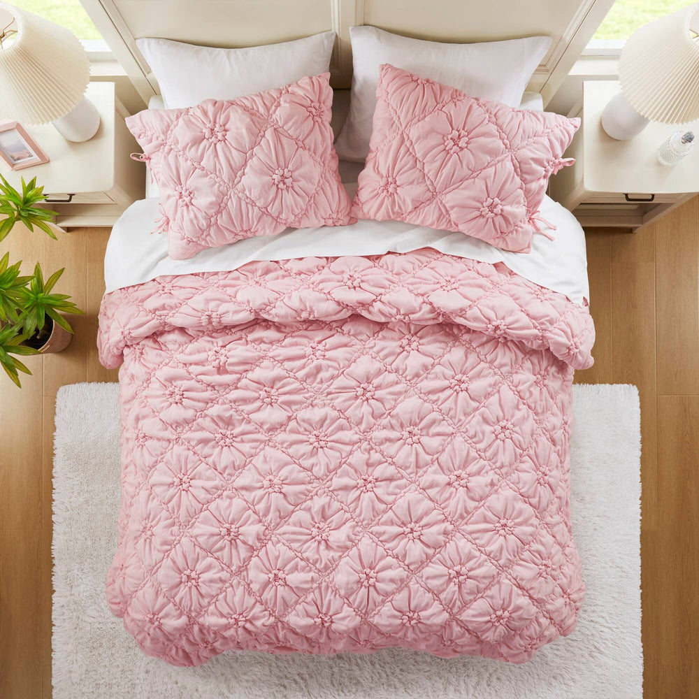 3PCS Full/Queen Comforter Set Media 13