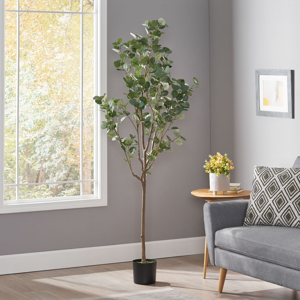 180CM ARTIFICIAL EUCALYPTUS TREE Media 1