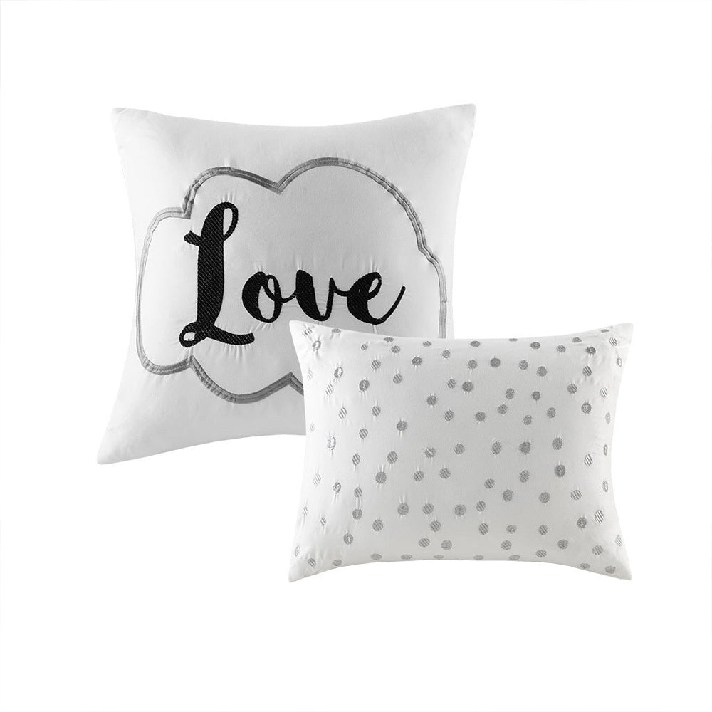 King/Cal King Metallic Printed Comforter Set Media 6