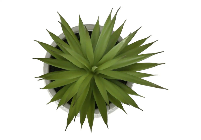 Artificial Plant, Set Of 2, 9' Tall, Succulent, White Cement Pots, Contemporary, Modern