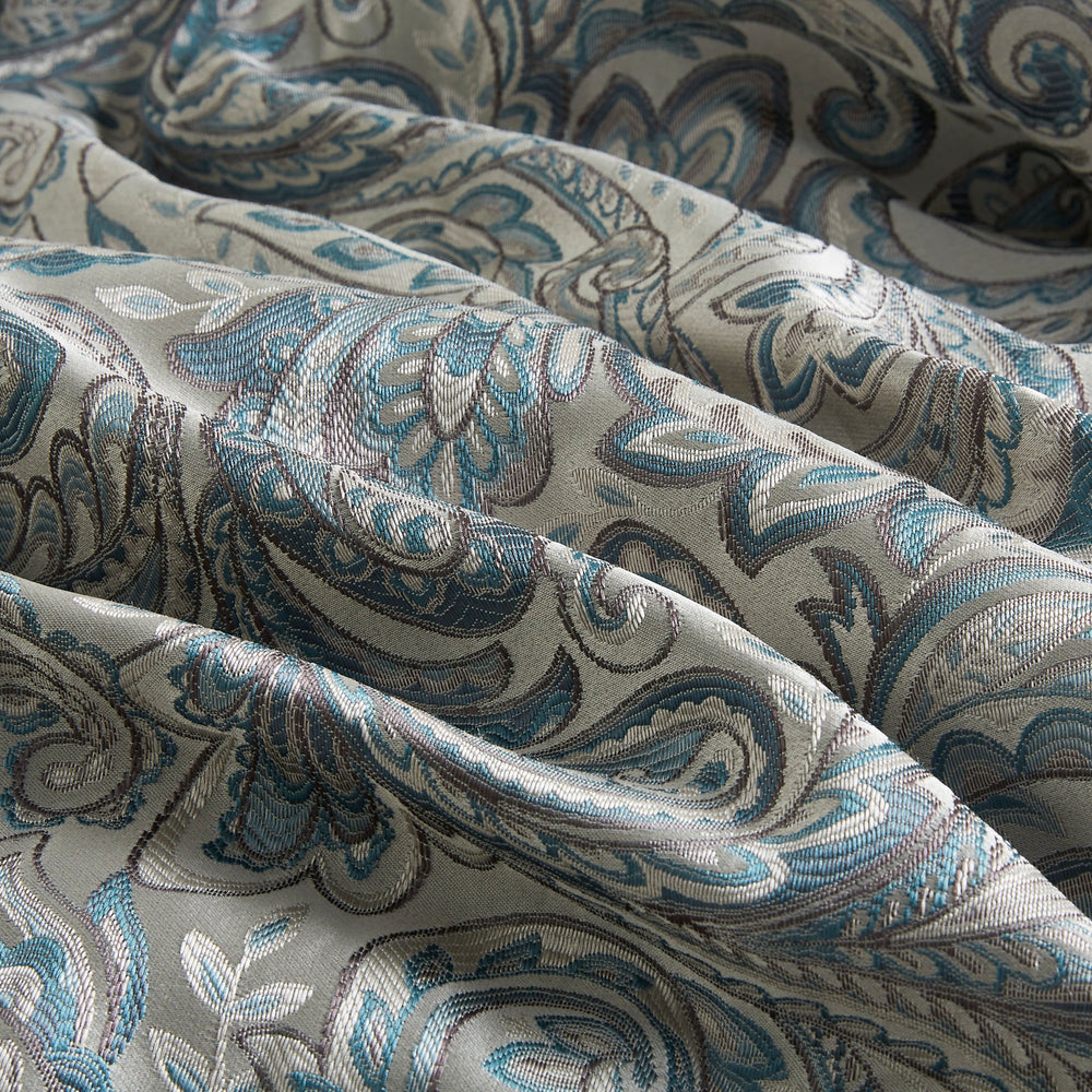 12 Piece Comforter Set with Cotton Bed Sheets Teal Cal King Media 13