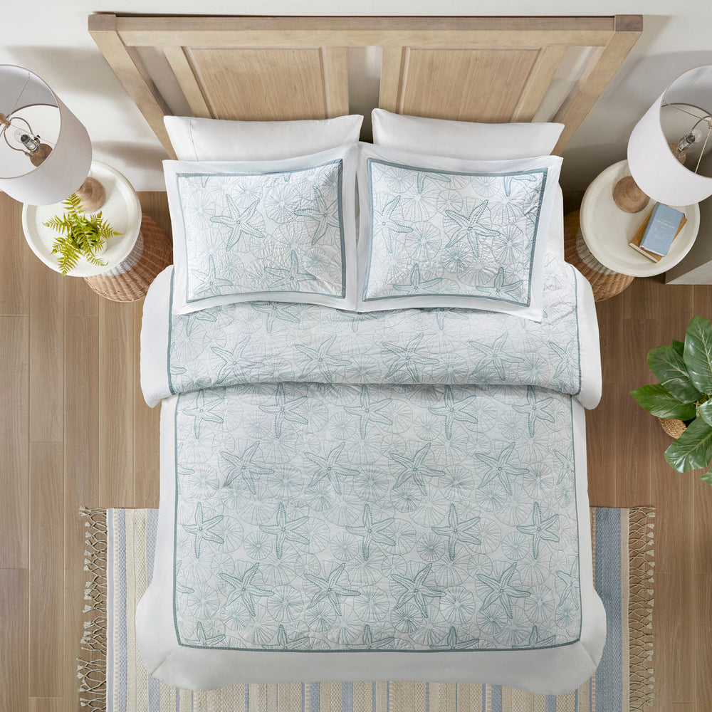 Duvet Cover Mini Set White Full/Queen Media 6