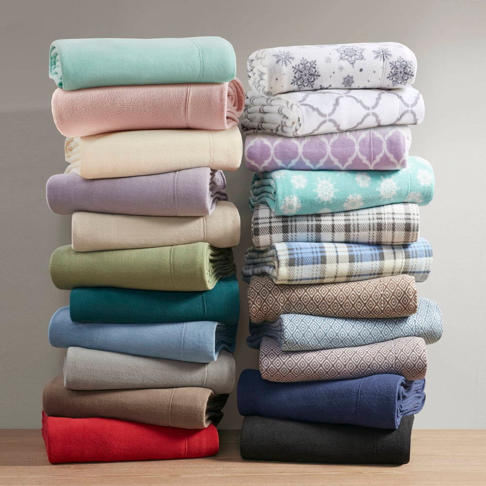 4 PCS Cal King Sheet Set Aqua Media 17