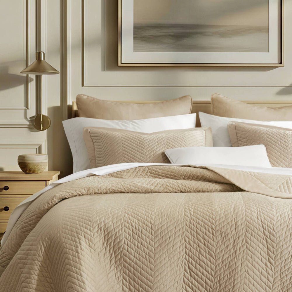 Full/Queen 3 Piece Cotton Quilt Set Linen Media 17