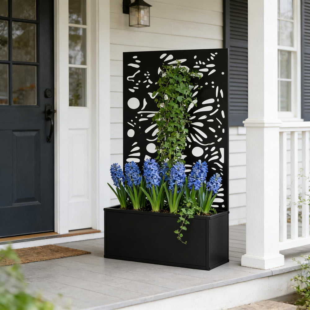 Stylish Plant Bed,Freestanding or Wall Mounted Plant Bed Media 1