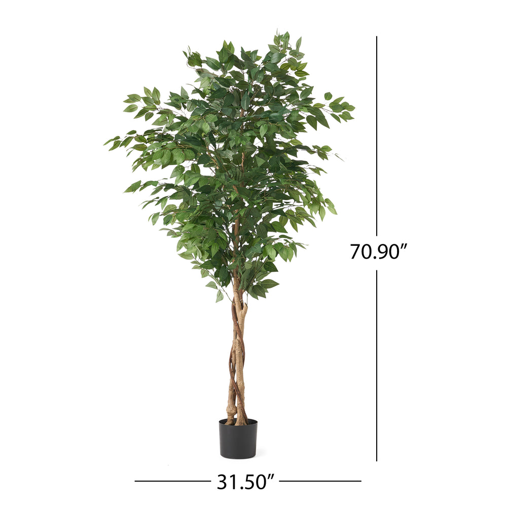 180CM ARTIFICIAL FICUS TREE Media 4