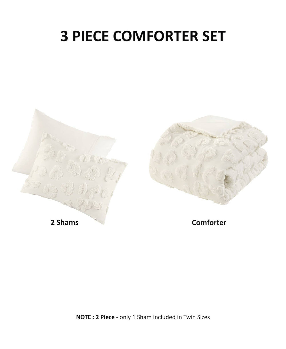 Animal Chenille Comforter Set King/Cal King Media 8
