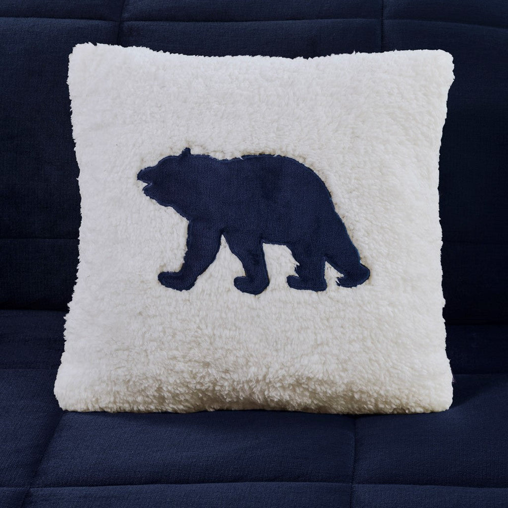 King Plush to Sherpa Down Alternative Comforter Set Media 4