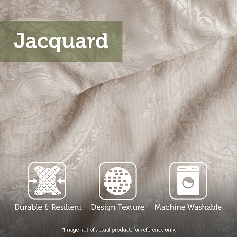 7 Piece Jacquard Comforter Set Navy King Media 4