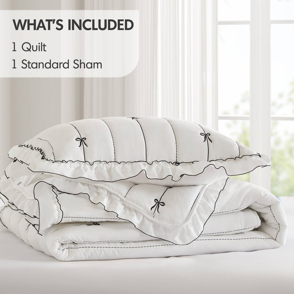 2- Piece Twin/Twin XL Quilt Mini Set Media 4