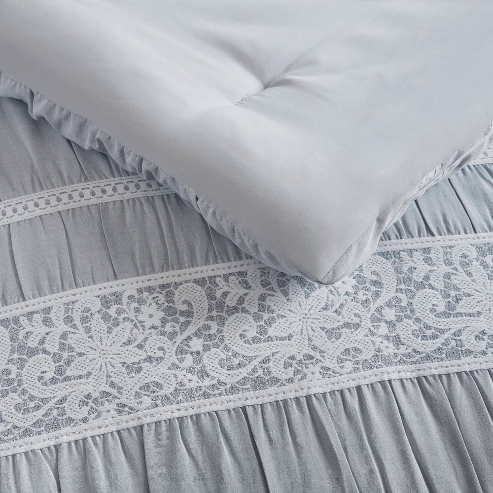7- Piece Queen Jacquard Comforter Set Media 3